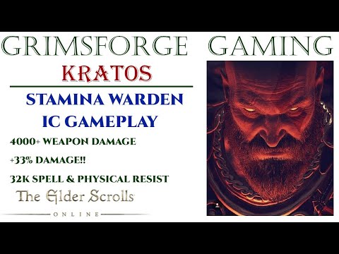 ESO Stamden "Kratos" IC PVP Game Play. Keeping the streets clean!