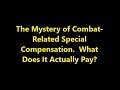 Episode 0060 - The Mystery of Combat-Related Special Compensation. What Does It Actually Pay?