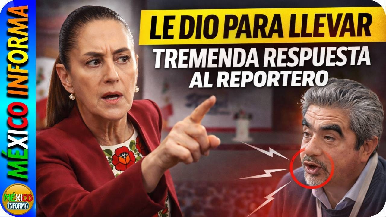 LE DIO PARA LLEVAR A ESTE REPORTERO. TREMENDAS RESPUESTAS DE LA PRESIDENTA. ESTO DIJO DEL PLAN B.