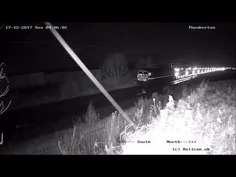 Network Rail High Output Ballast Cleaner (HOBC)  WCML Thankerton