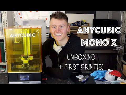 Unboxing + First Impressions - The Anycubic Mono X - Large Format Desktop Resin 3D Printer