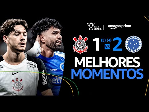CORINTHIANS 1 (5) X (4) 2 CRUZEIRO | MELHORES MOMENTOS SÓ IMAGENS | SEMI DA COPA DO BRASIL 2025