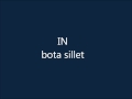 Bota Sillet The-In