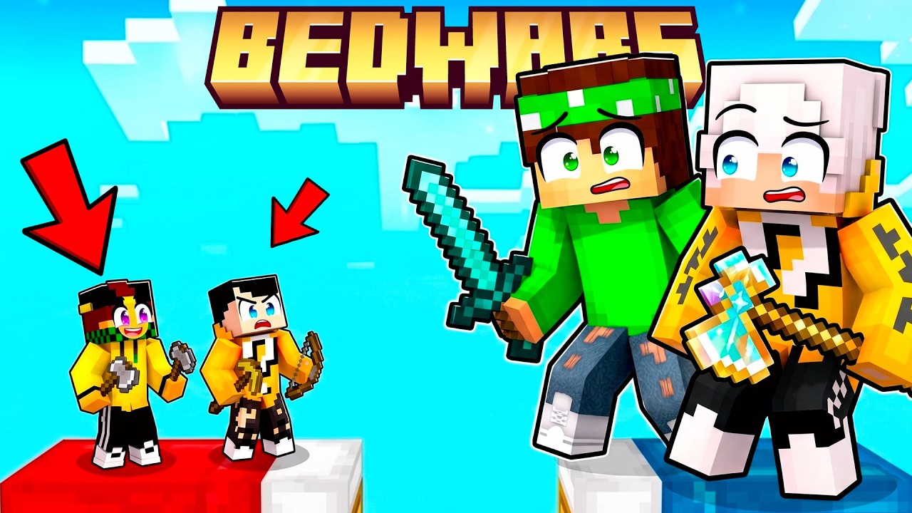 BEDWARS 2vs2 MA DIVENTIAMO MINUSCOLI - MARCY BADDI VS NICO ZEYXON - MINECRAFT ITA