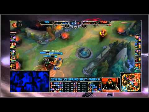 NA LCS TIP vs TSM Game 2 Highlights Lol tv
