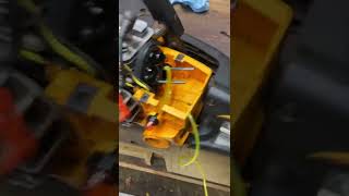 Poulan fuel line install, Quick tip.   #chainsaw #poulan