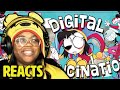 The Amazing Digital Circus Song Digital Hallucination ft  Lizzie Freeman OR3O AyChristene Reacts