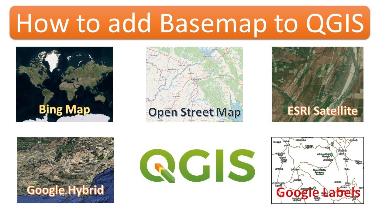 How to add basemap in QGIS | QGIS for Beginners