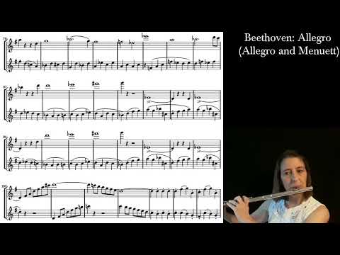 Beethoven: Allegro (Play Along) in G Part 2