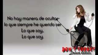 13) Lo Que Soy / This is Me -Spanish Version- (Bonus Track) - Demi Lovato (Lyrics)