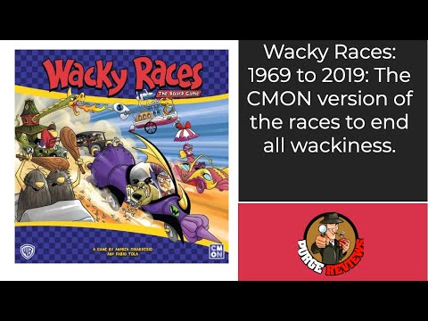 The Purge: # 2573 Wacky Races: The Board Game: CMON takes their swing at the hit Cartoon from 1969