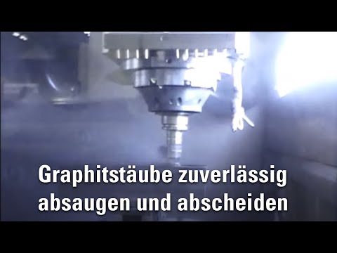 Graphitstäube zuverlässig absaugen und abscheiden