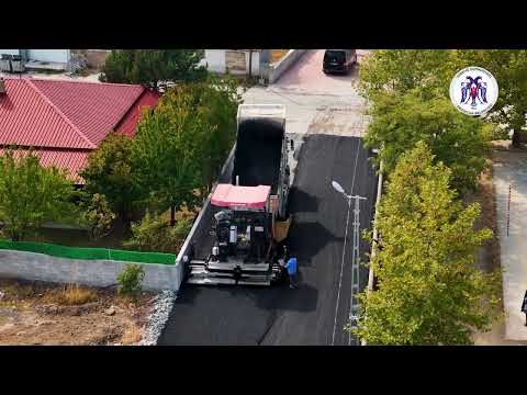 Kavakyolu Yerleşkesi asfalt serim çalışması. 17.10.2025