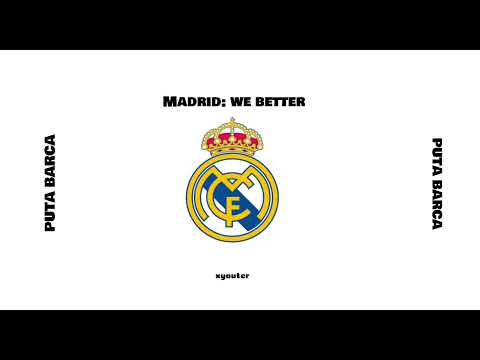 Real Madrid - puta barca (audio official)