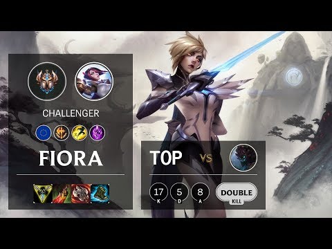 Fiora Top vs Maokai - EUW Challenger Patch 10.9