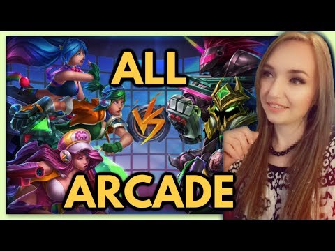 All ARCADE Skins Trailer - League Of Legends Reaction