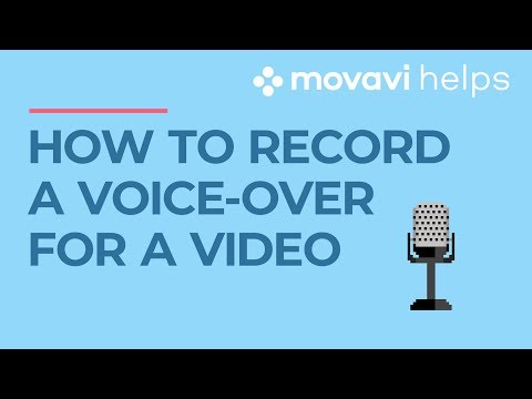 How to record a voice-over? | MOVAVI HELPS Video