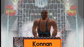Konnan WCW 96 entrance (Theme Fix) - WCW / nWo Revenge (Nintendo 64)