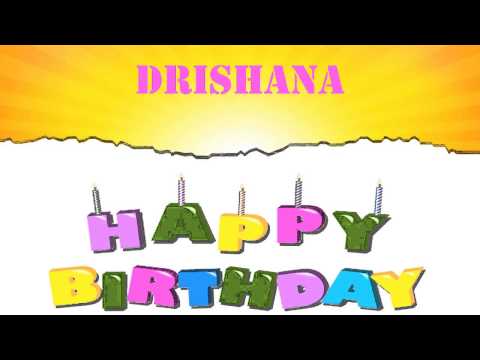 Drishana   Wishes & Mensajes - Happy Birthday