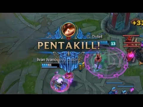 TEEMO SUPPORT PENTAKILL 2017 | League of Legends