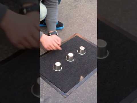 Cup and Ball SCAM (you always lose)