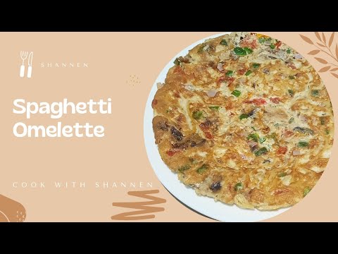 Spaghetti Omelette (Cameroonian breakfast Recipe)