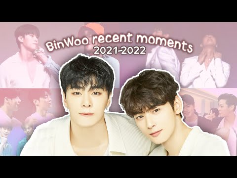 Eunwoo & Moonbin's MOST RECENT moments you shouldn't miss out 💓 (BinWoo 2021-2022)