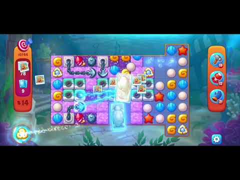 🎯 Fishdom 10744 Challenge Level + 💥💥🧨💣