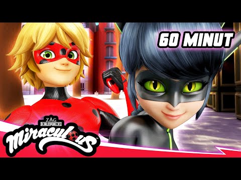 🐞 SEZON 5 – Kompilacja 2 [60 MINUT] 🐾 | Miraculous: Biedronka i Czarny Kot