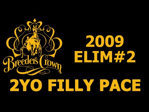 2009 Breeders Crown Elim#2 - Higher And Higher - 2YO Filly Pace