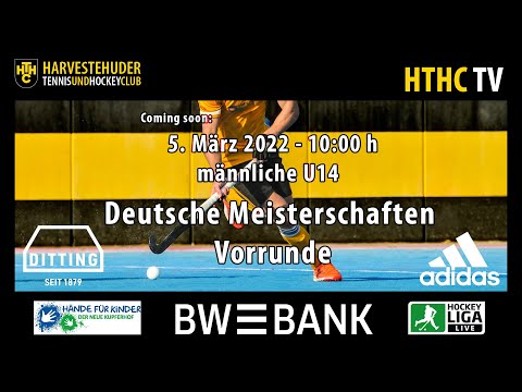 HTHC TV - Hallenhockey - Deutsche Meisterschaft mU14 - Vorrunde - 05.03.2022 11:00 h