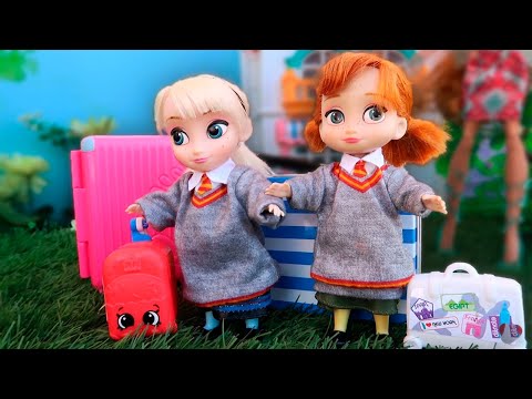 ¡ Elsa y Anna Cambian de Escuela ! | Princesas de Disney