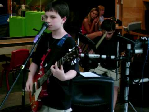 Gold-N-Fire , 8 and 10 year old play Schools Out For Summer By Alice Cooper