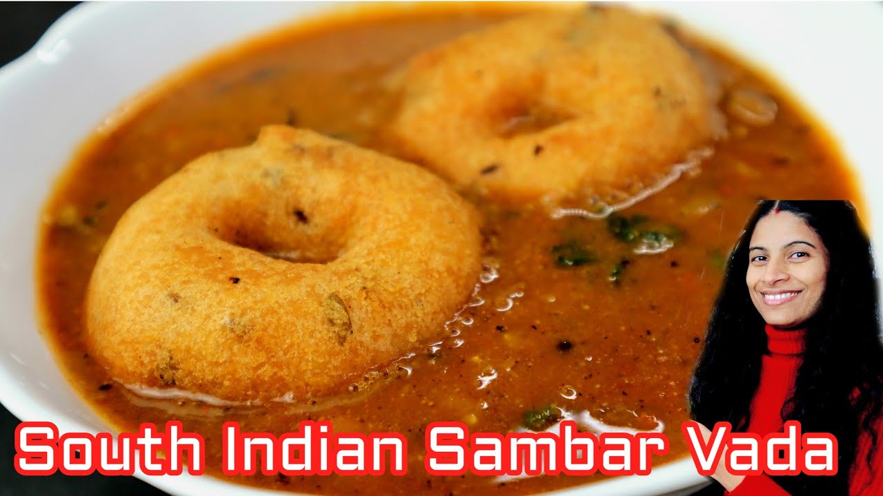 Hot and Juicy Sambar vada | South indian breakfast recipes in Hindi| Sambar Vada recipe in Hindi