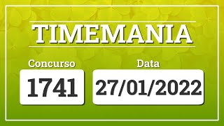 Capa de TIMEMANIA 1741