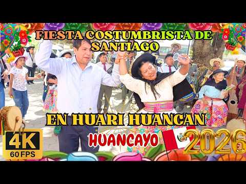 TRADICIONAL FIESTA DE SANTIAGO EN HUARI HUANCAN 2026