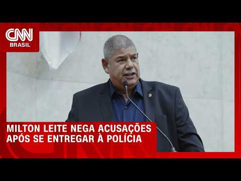 “Não cometi crime”, diz Milton Leite após ser preso por ligação com o PCC | CNN AGORA