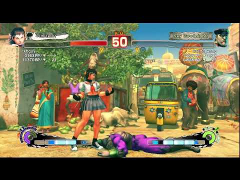 SSF4 AE: tkbguy (Sakura) vs kaede_wang (M. Bison)