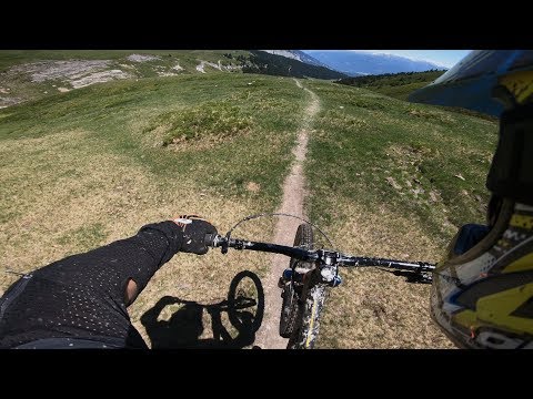 Flims Laax - Enduro Trails 108, 104, 106, 694, ( Top to Bottom )