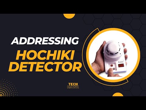 Hochiki Fire Detector Addressing | How to Set Address of Fire Detector Device by ASX Programmer