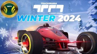 Trackmania Winter 2024 - Toutes les Médailles Auteur par Maxyoo28