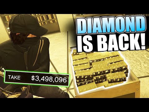 DIAMONDS Is Back In Casino!, no "gta turd" required | The Diamond Casino Heist Silent And Sneaky