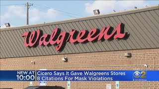 Town Of Cicero Says Walgreens Stores Aren't Following Mask Rules