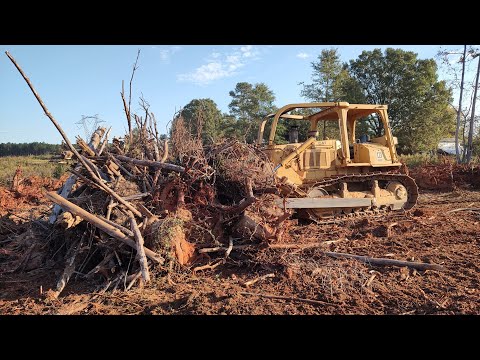 Raking Stacking And Clearing Fence Lines
