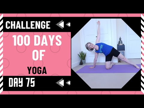 100 DAYS OF YOGA CHALLENGE | DAY 75 (Make yoga a part of your daily routine)