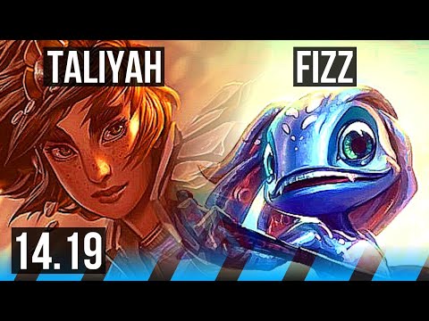 TALIYAH vs FIZZ (MID) | Dominating | EUW Diamond | 14.19