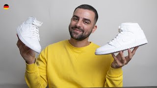 Nike Air Jordan 1 Retro Mid (Full White)