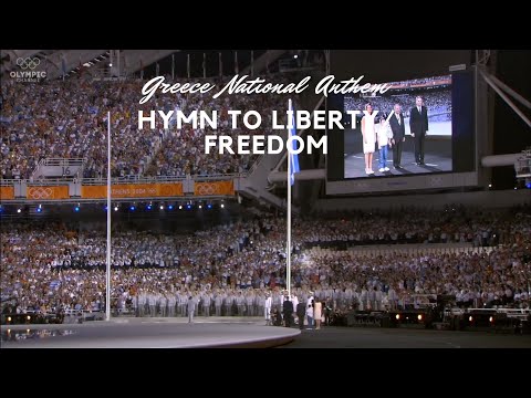 Greece National Anthem at the Athens 2004 Olympic Games