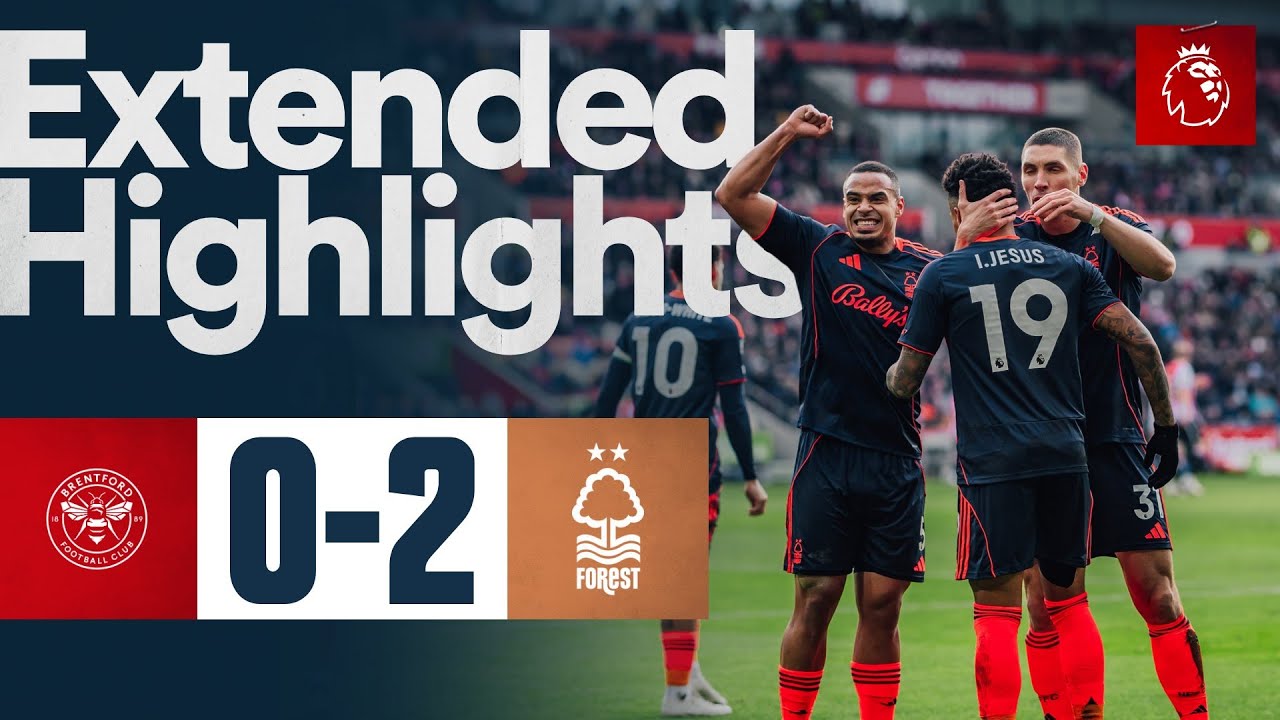 Brentford vs Nottingham Goals and Highlights Season 2025/2026