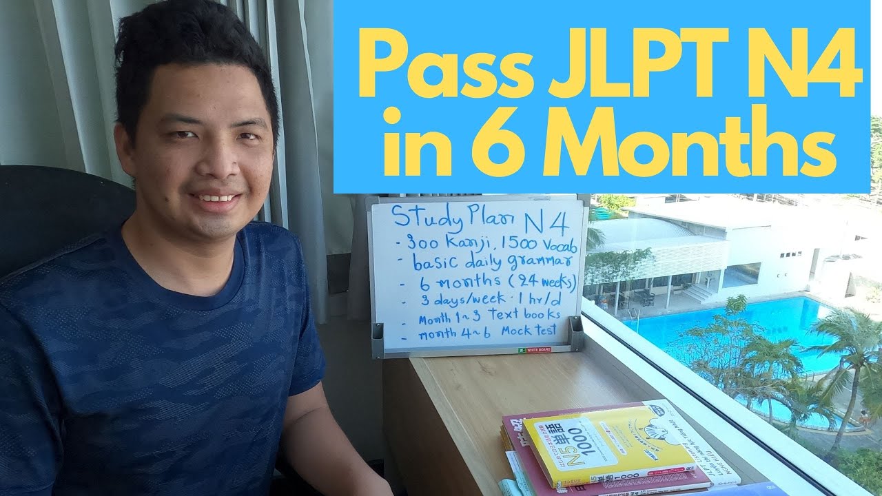 JLPT N4 Study plan Study Material Text Books